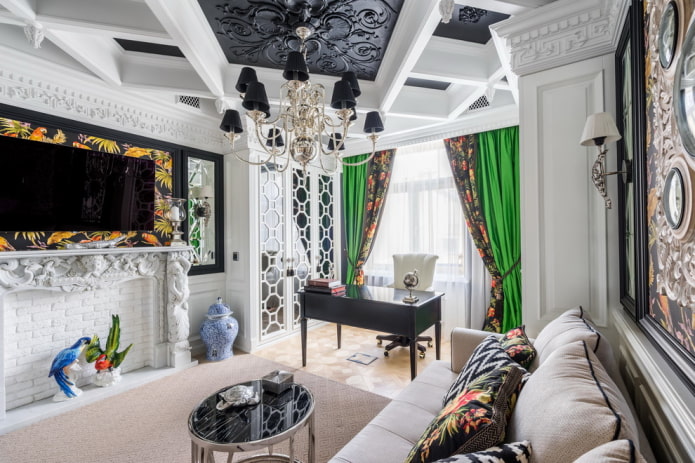 Soffitto bicolore