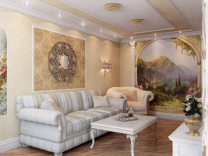 carte da parati fotografiche in stile classico