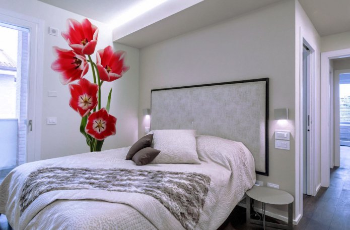 Immagine 3D di tulipani