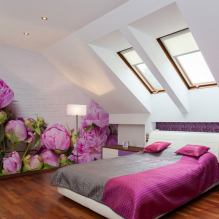 Carta da parati fotografica per la camera da letto - una selezione di idee per l'interno-4