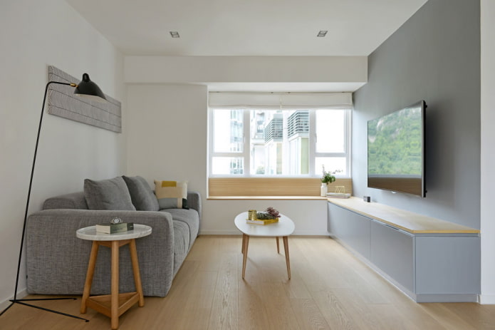 mobili in stile minimalista
