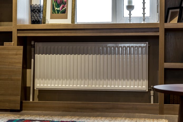 nascondi la batteria con una scatola di legno