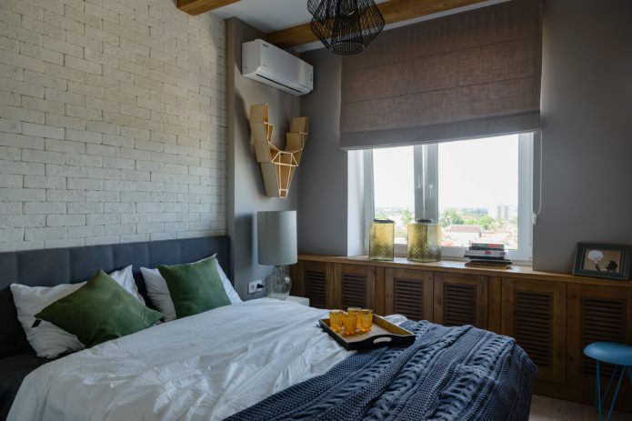 radiatori nell'armadio in camera da letto
