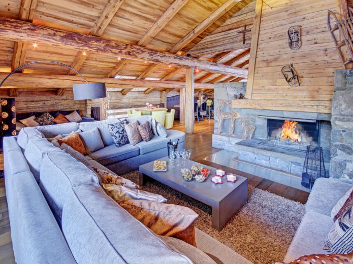 arredamento casa stile chalet