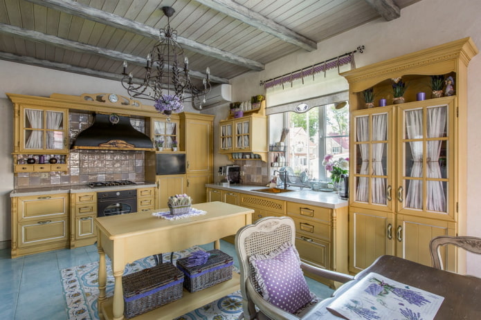 cucina in stile provenzale
