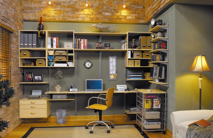 ufficio in stile loft