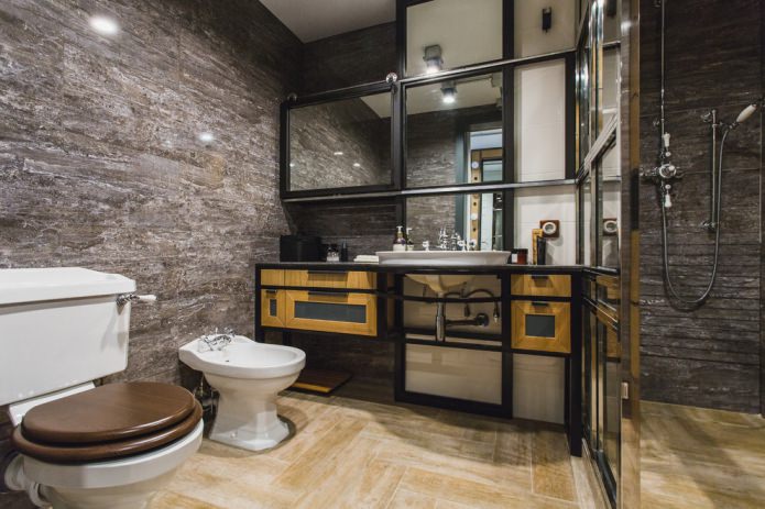armadietti in stile loft