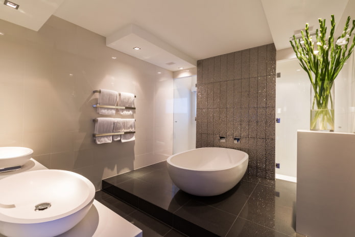 podio in bagno