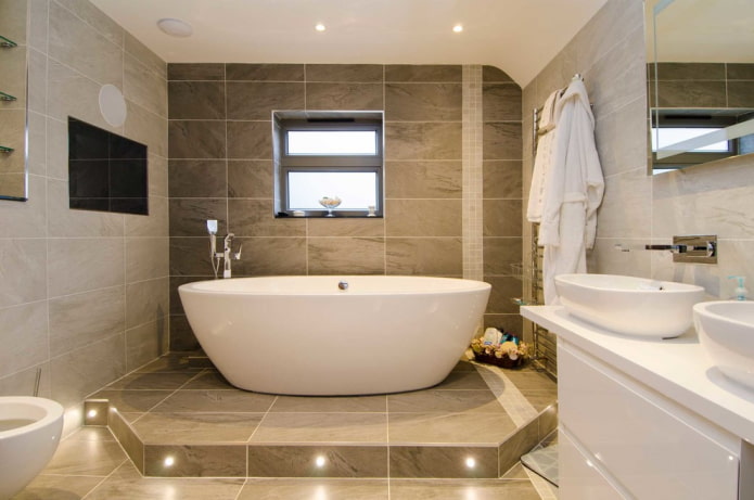 faretti in bagno