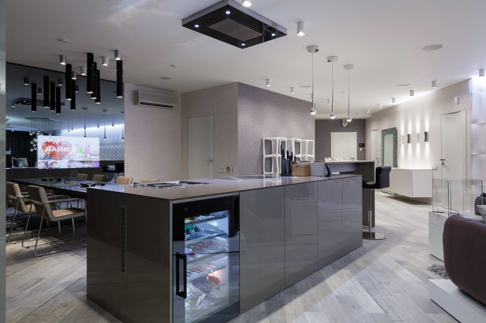 cucina in stile hi-tech