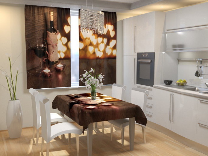 Tende 3D in cucina