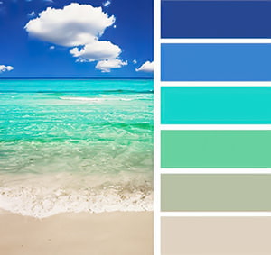 schema dei colori marini