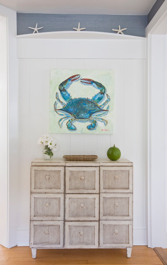 quadro con un granchio