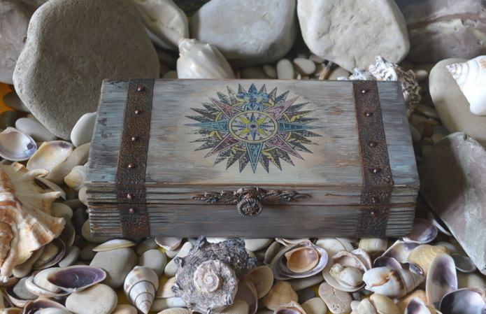 scatola di legno