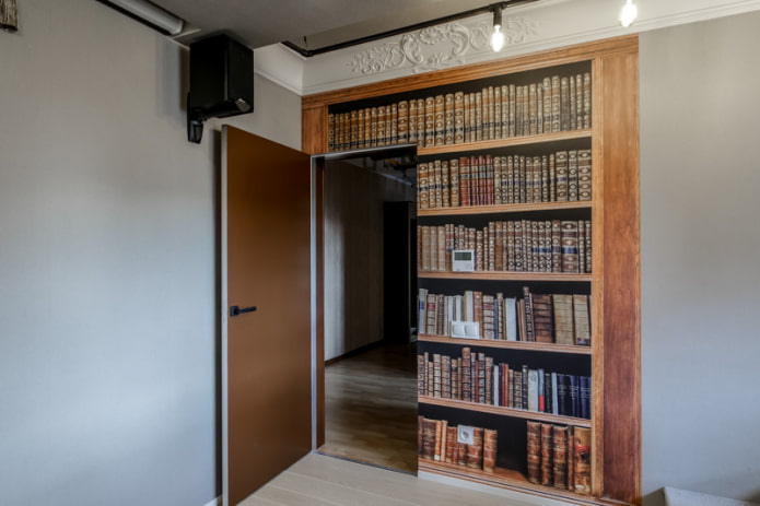 stampa fotografica sulla porta