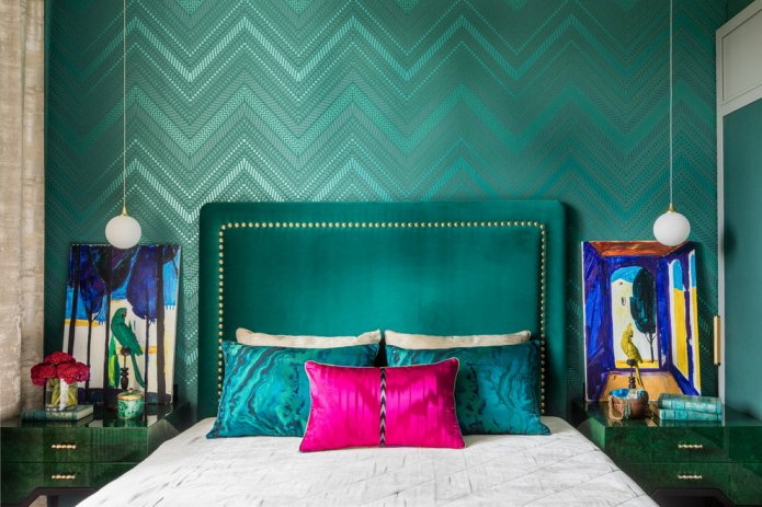 interno camera da letto smeraldo
