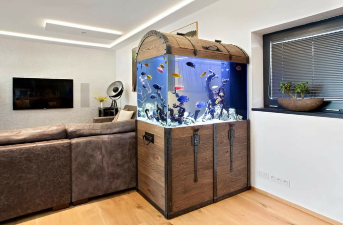 decorazione per acquario di design