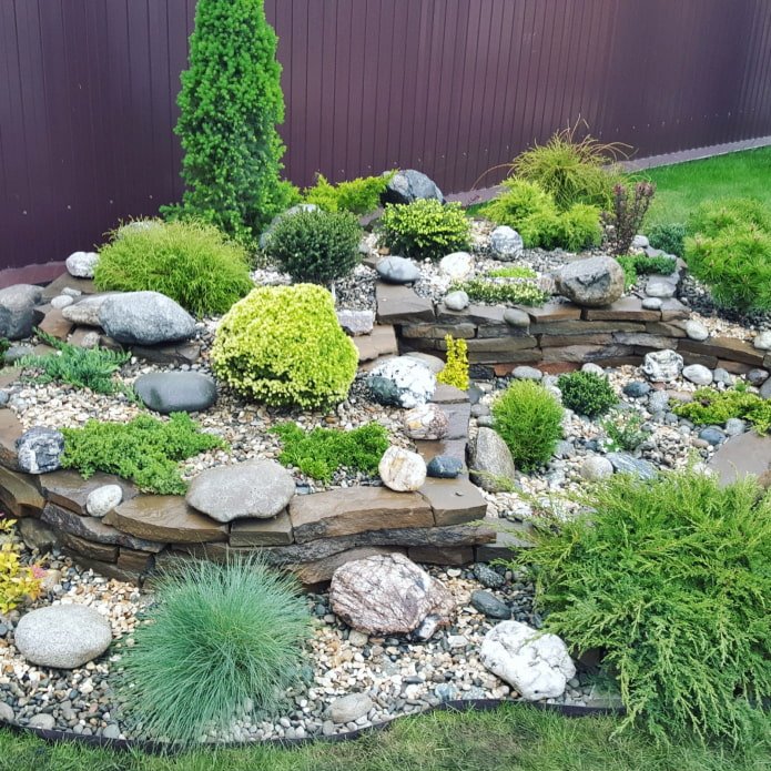 rocce per un giardino alpino