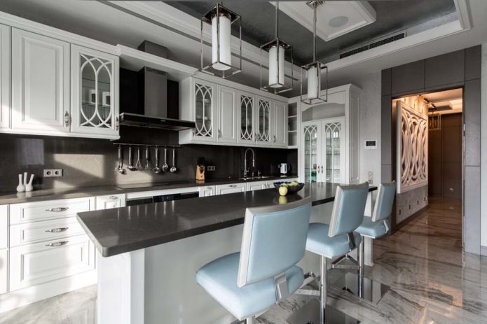 cucina con isola