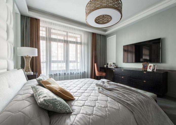 Camera da letto in stile americano