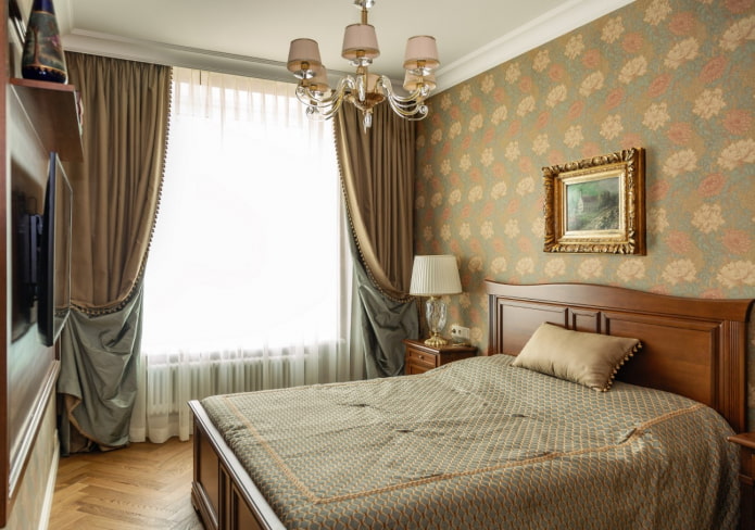 camera da letto in stile britannico