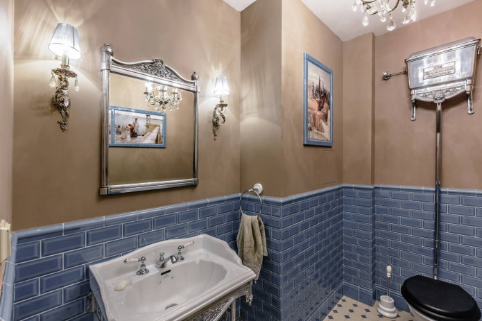 bagno in stile inglese