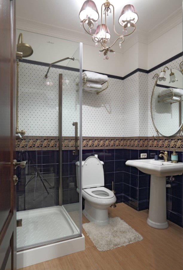 bagno in stile britannico