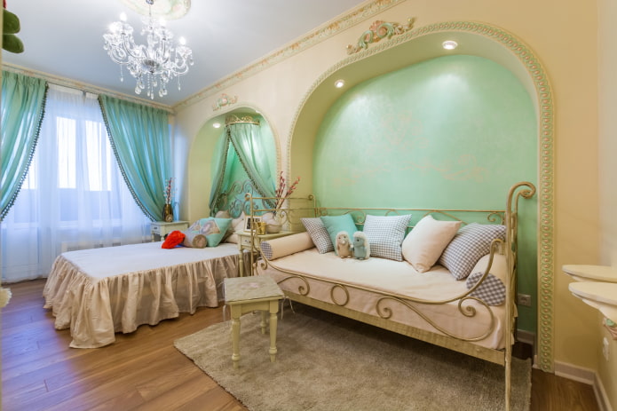 Archi-nicchie nella cameretta dei bambini