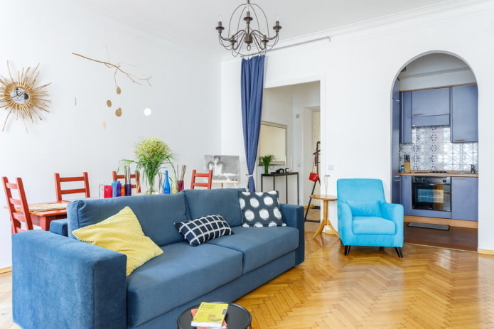 archi interni in cartongesso all'interno