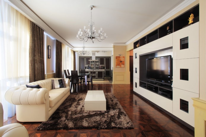 Parquet laccato