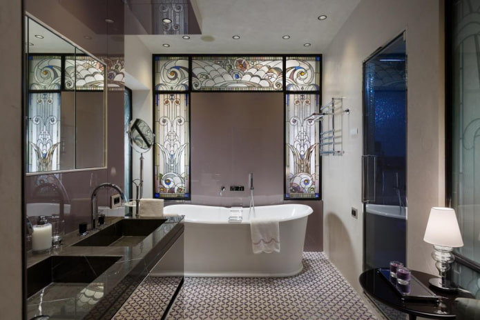 Bagno in stile Art Déco