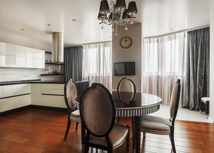 Cucina-sala da pranzo Art Déco