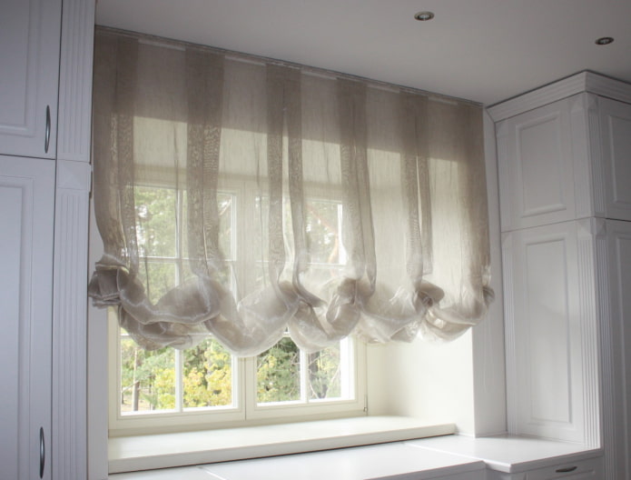 tende in organza