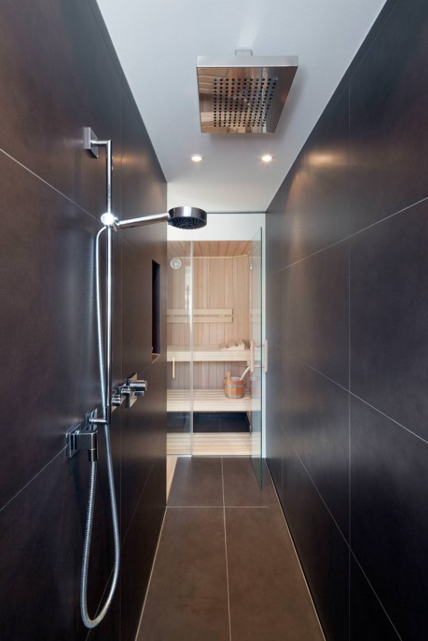 bagno in uno stabilimento balneare