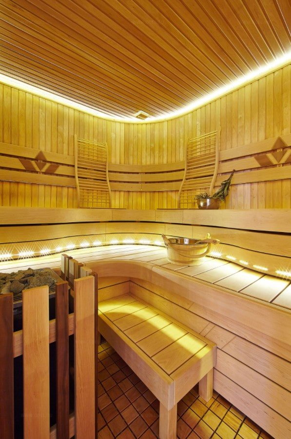 bagno turco in legno