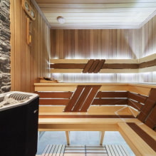 Come decorare l'interno di una sauna?-4