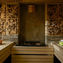 Come decorare l'interno di una sauna?-5