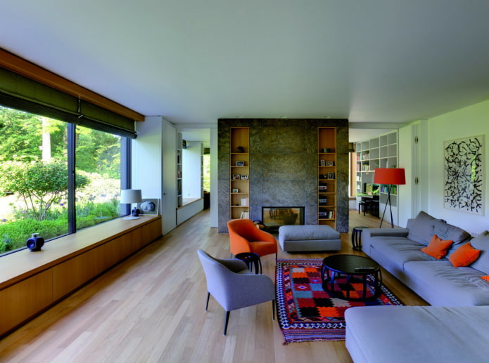 arancione all'interno