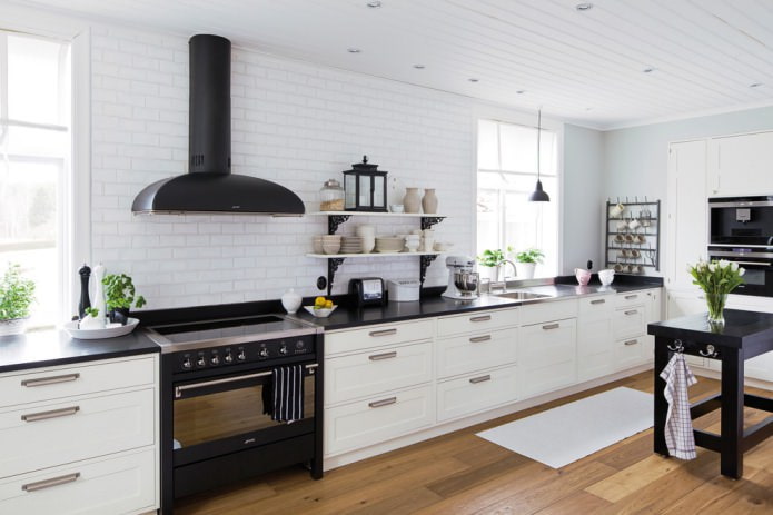 set da cucina lineare