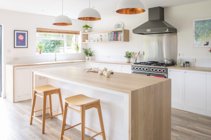 Stile scandinavo in cucina