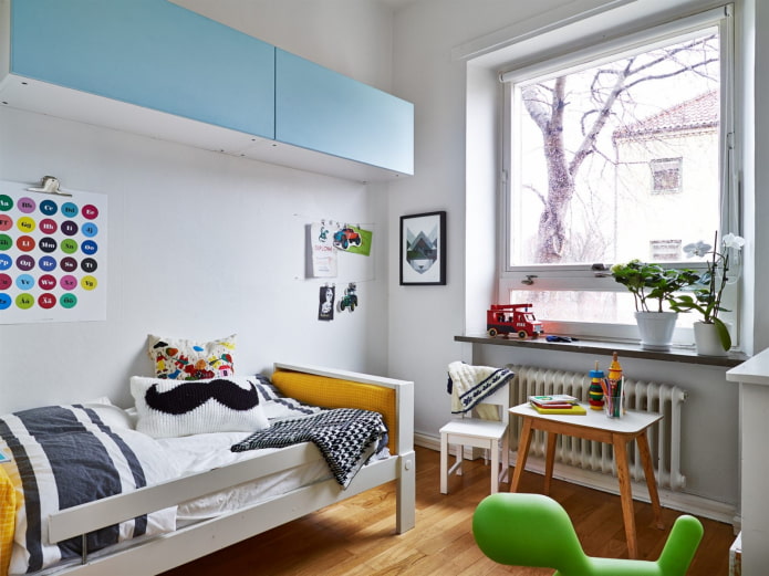 letto bianco per bambini