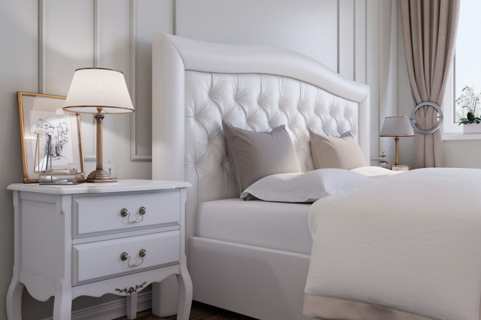 comodino bianco