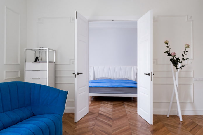 porte bianche all'interno