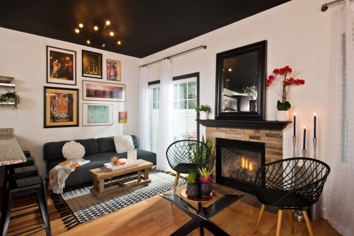 Soffitto nero