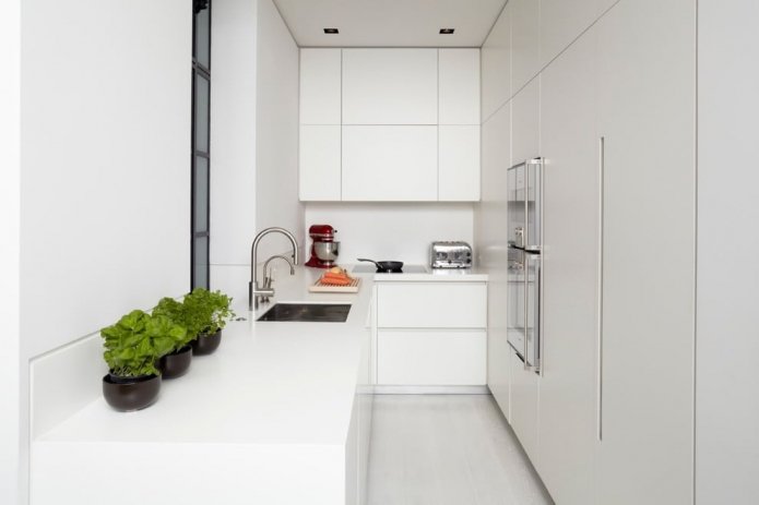 set da cucina bianco