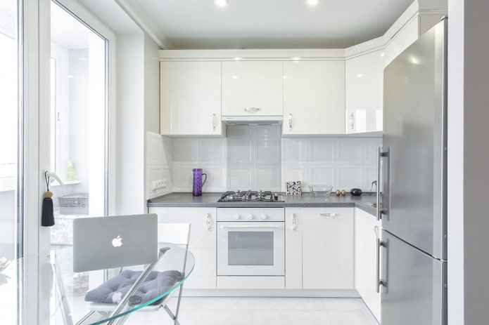 set da cucina milk