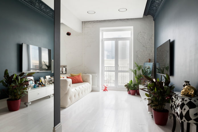 laminato rettangolare bianco