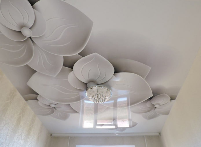 soffitto con fiori