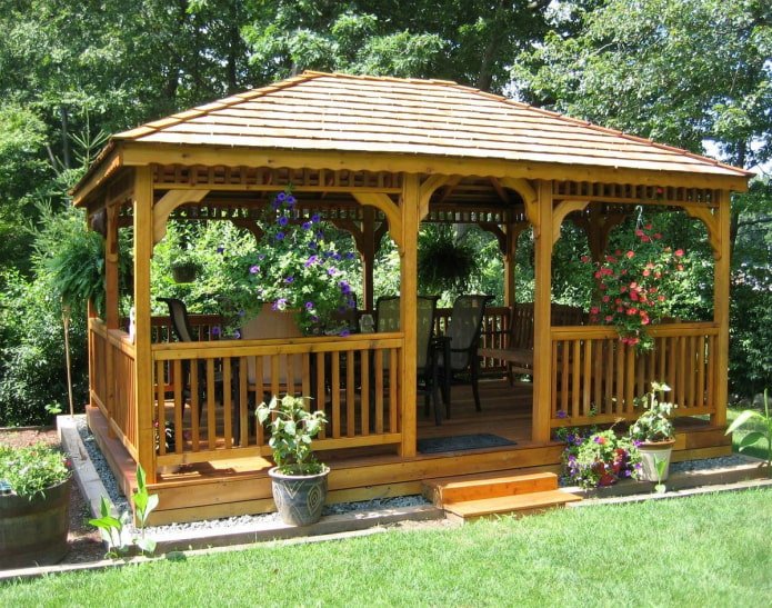 come decorare un gazebo