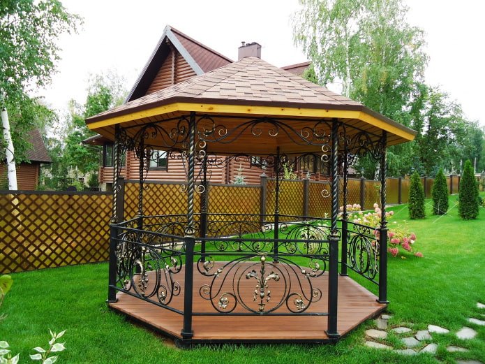 bellissimo gazebo forgiato